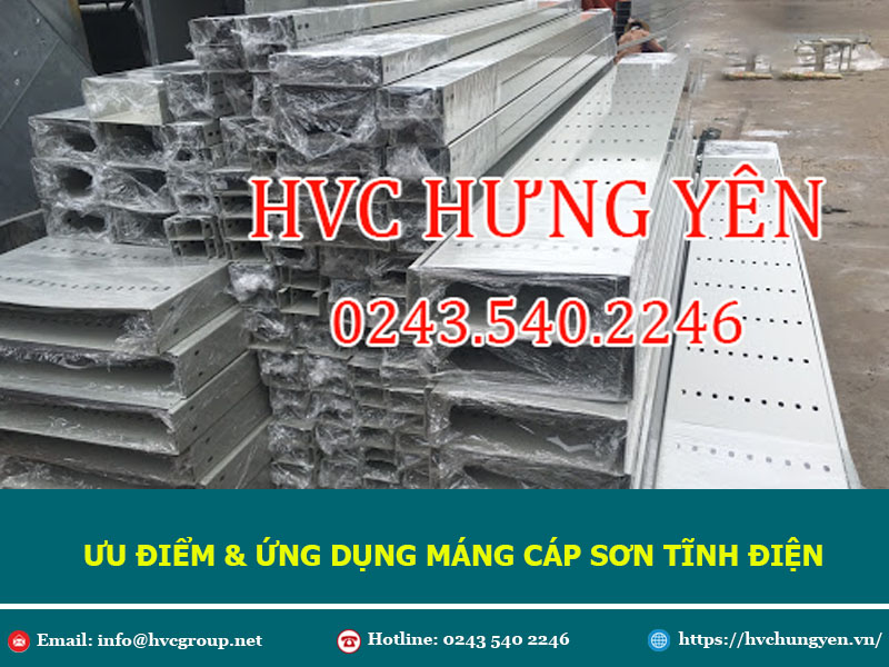 #5 Ưu Điểm Của Máng Cáp Sơn Tĩnh Điện Và Ứng Dụng 