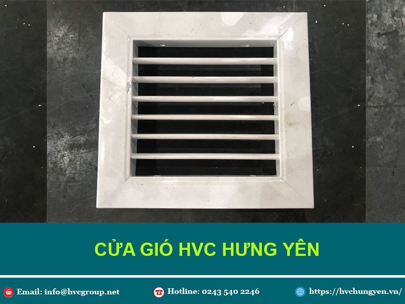 Cửa gió HVC Hưng Yên - Tiêu Chuẩn Sản Xuất Số #1