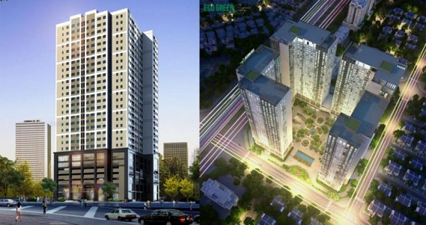 Dự án thang máng cáp-Tòa Eco Green Tower Giáp Nhị