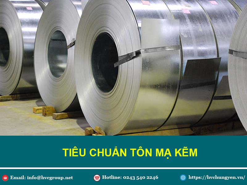Tiêu chuẩn tôn mạ kẽm 
