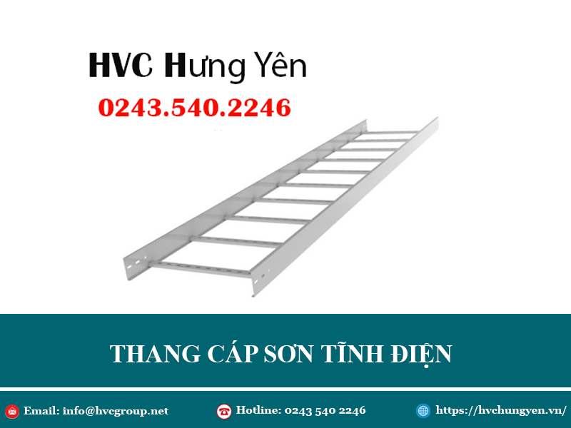 Tại sao nên dùng thang cáp sơn tĩnh điện?
