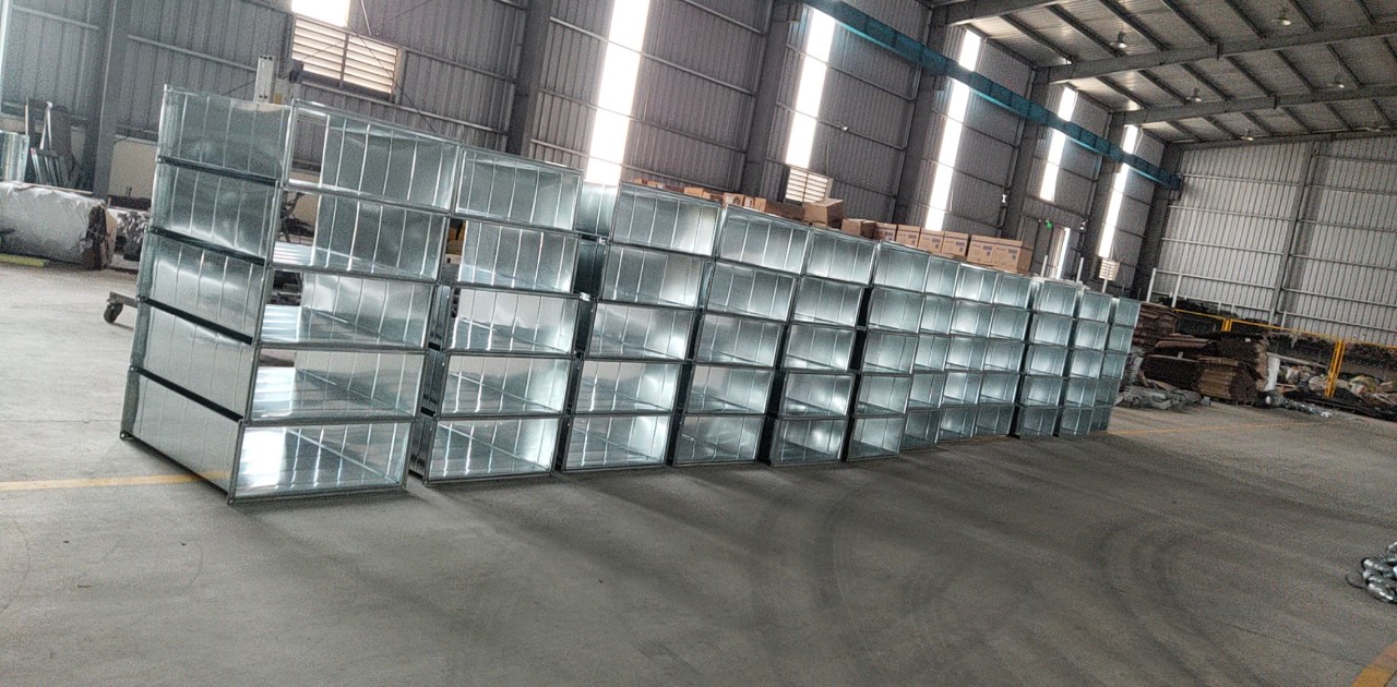 Ống gió nhà máy HVC Sản xuất