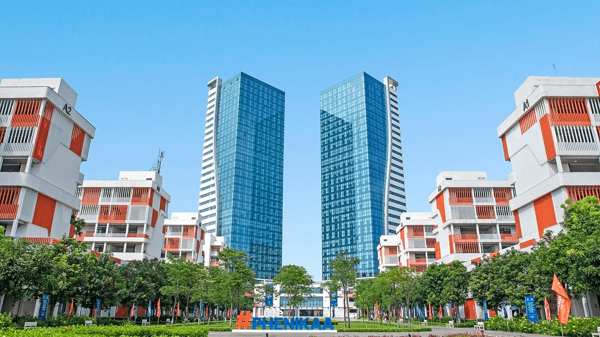 Khuôn viên trường đại học Phenikaa