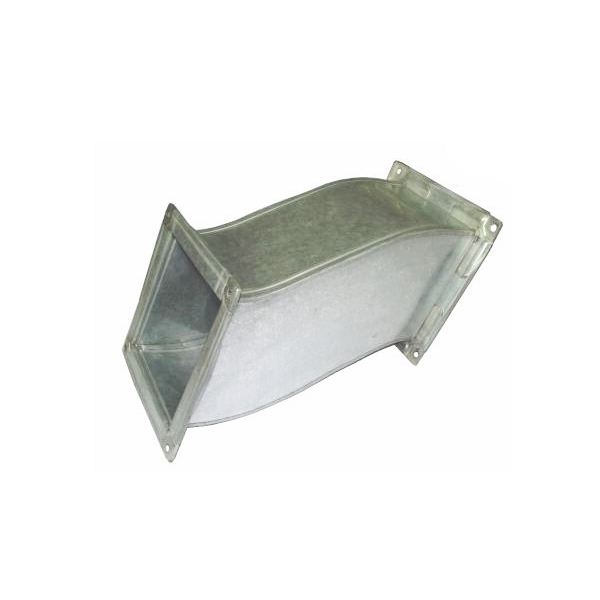 ống gió lượn vuông chữ Z