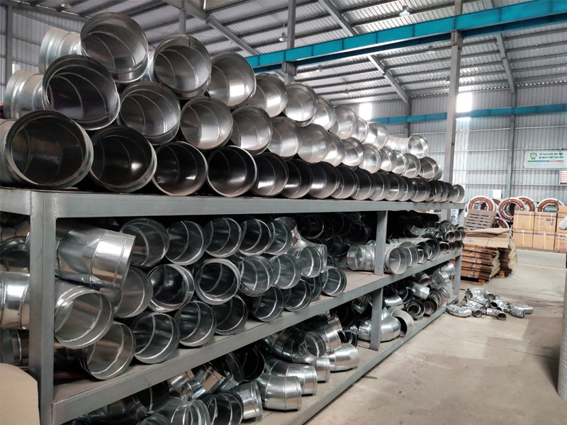 Phụ kiện ống gió tròn hvc