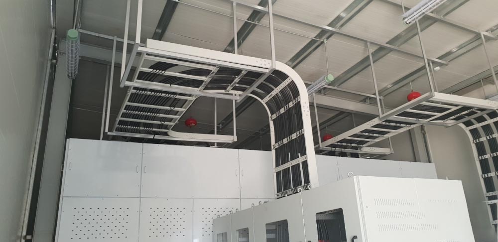 Vị trí lắp thang cáp
